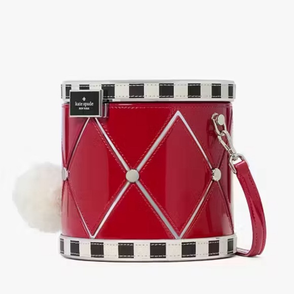 Kate Spade Oh what fun toy store 3D drum crossbody - Picture 2 of 9